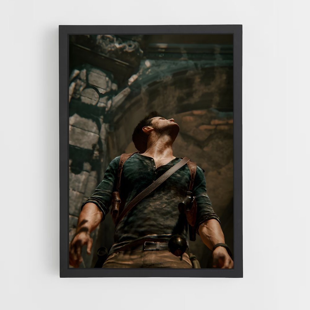 Poster Nathan Drake : Dernière Évasion – affiche Uncharted (vue 2)